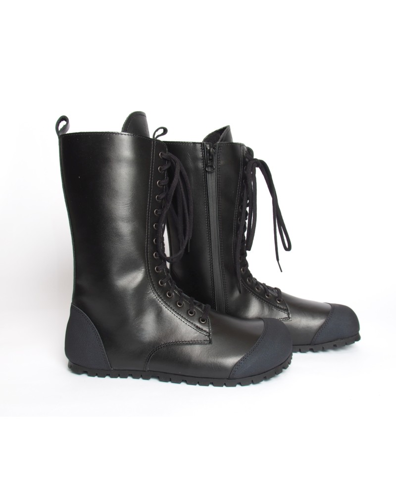 Minimalist Combat Boots | Tactical Boots with Zipper