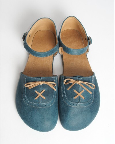 (S) - summer shoes, indigo