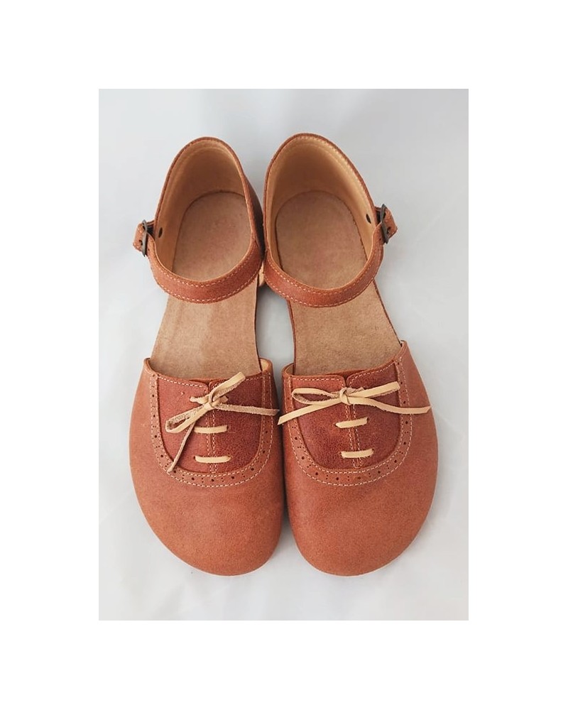 (S) - summer shoes, dark tan