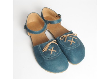 (S) - summer shoes, indigo