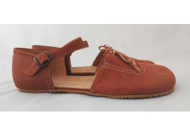 (S) - summer shoes, dark tan