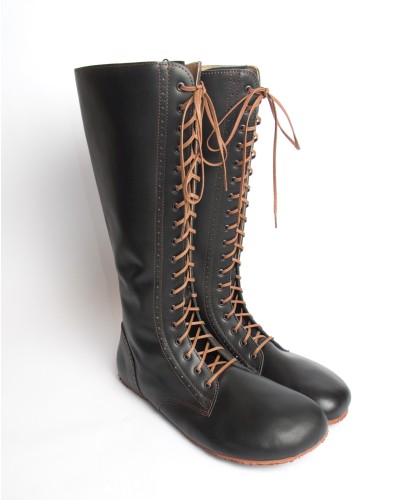 No(N)s Minimalist Boots: Women's Tall Lace Up Boots, special edition