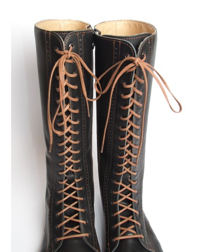 No(N)s Minimalist Boots: Women's Tall Lace Up Boots, special edition